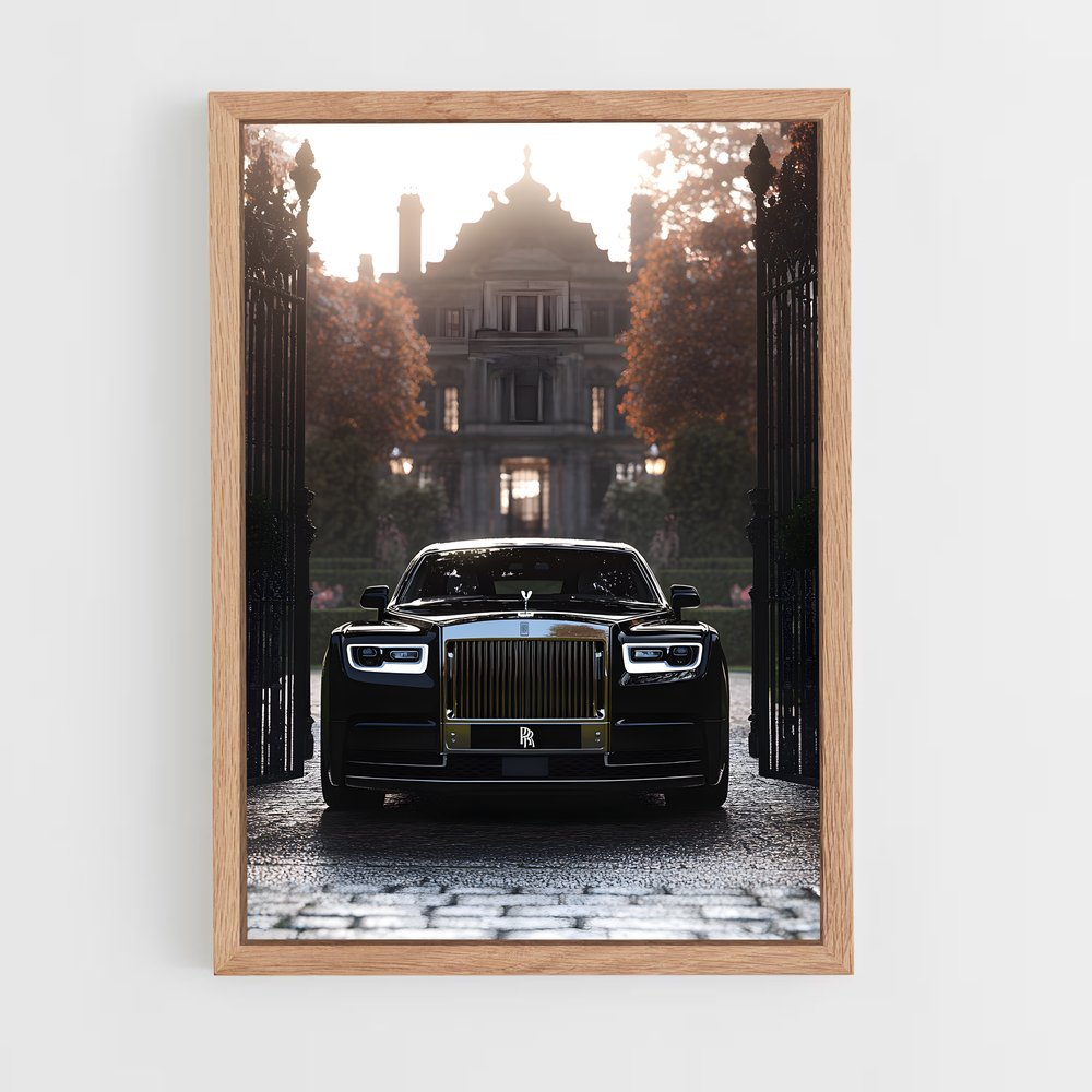 Poster Rolls Royce élégant – affiche Rolls-Royce (vue 4)